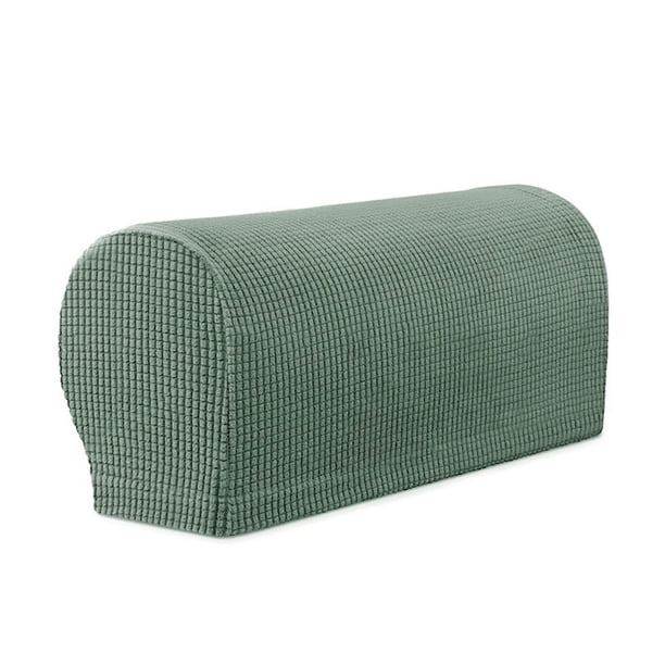 Xiao Hua Fundas de reposabrazos de elastano para sillones reclinables, sofás y sillones, 2 unidades, color verde A