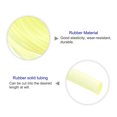 thumbnail image 3 of Unique Bargains Solid Rubber Cord Tubing 16ft 2mm Dia Light Yellow Rubber Tube for DIY Craft Making, 3 of 5