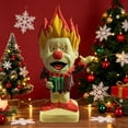 thumbnail image 6 of LED Lighted Blow Mold Holiday Figurine Vintage Style Glowing Character Ornament for Halloween Indoor Winter Home Decoration, 12 Inch, 6 of 9