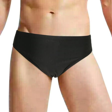 snowsong Mens Underwear Swimming Trunks For Men Mens Sexy Low Waist Lace Triangular Printing Swimming Hot Spring Shorts Swimming Trunks Top Mens Sexy Underwear Black M