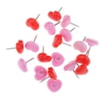 thumbnail image 4 of WRITWAA 150Pack Decorative Thumb Tacks Love Heart Peg Pin for Bulletin Board Map Marking General Users, 4 of 8