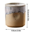 thumbnail image 3 of ZZHZGZ Clearance Sale Ceramic Cup Porcelain Coffee Mug Lid No Handle Travel Friendly Home, 3 of 7