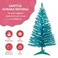 thumbnail image 7 of Mayhihi 4ft Artificial Blue Green Christmas Tree with 50 Warm White Lights, Hinged Mini Tree for Indoor Outdoor Use, 7 of 7