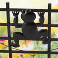 thumbnail image 6 of 15 Panels 8ft(L) x24in(H) Decorative Garden Fence Animal Barrier Fence,Black,Frog Pattern, 6 of 7