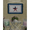 thumbnail image 3 of 4th of July Outdoor TV Cover 70 to 75 Inch Weatherproof, Independence Day Blue Board Star 600D Oxford TV Covers with Waterproof Zipper, Outside Flat TV Screen Protector Size 68"W x 42"H x 4.5"D, 3 of 7