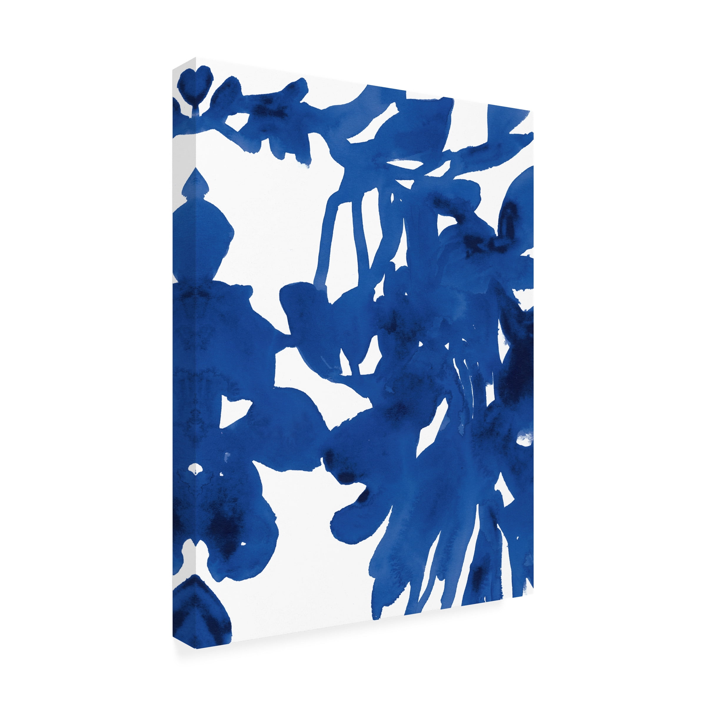 June Erica Vess 'Azure Silhouette I' Canvas Art
