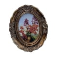 thumbnail image 1 of Siruishop Oval Photo Frame 4x5inch Handmade European Styled for Weddings Decor Elegant, 1 of 8