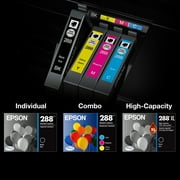 Epson 288 DURABrite Ultra Original Ink Cartridge - Black, Cyan, Magenta, Yellow