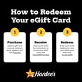 thumbnail image 3 of Hardees eGift Card [Email Delivery], 3 of 5
