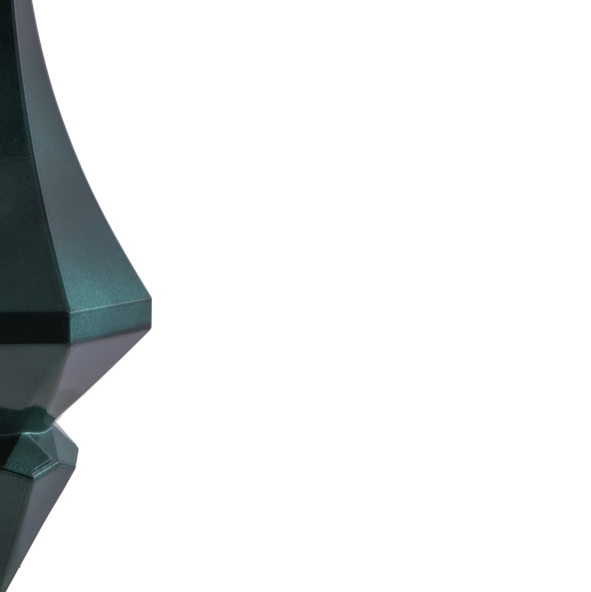 Vickerman 8" Sea Blue Candy Finish Diamond Finial Ornament, Pack of 2