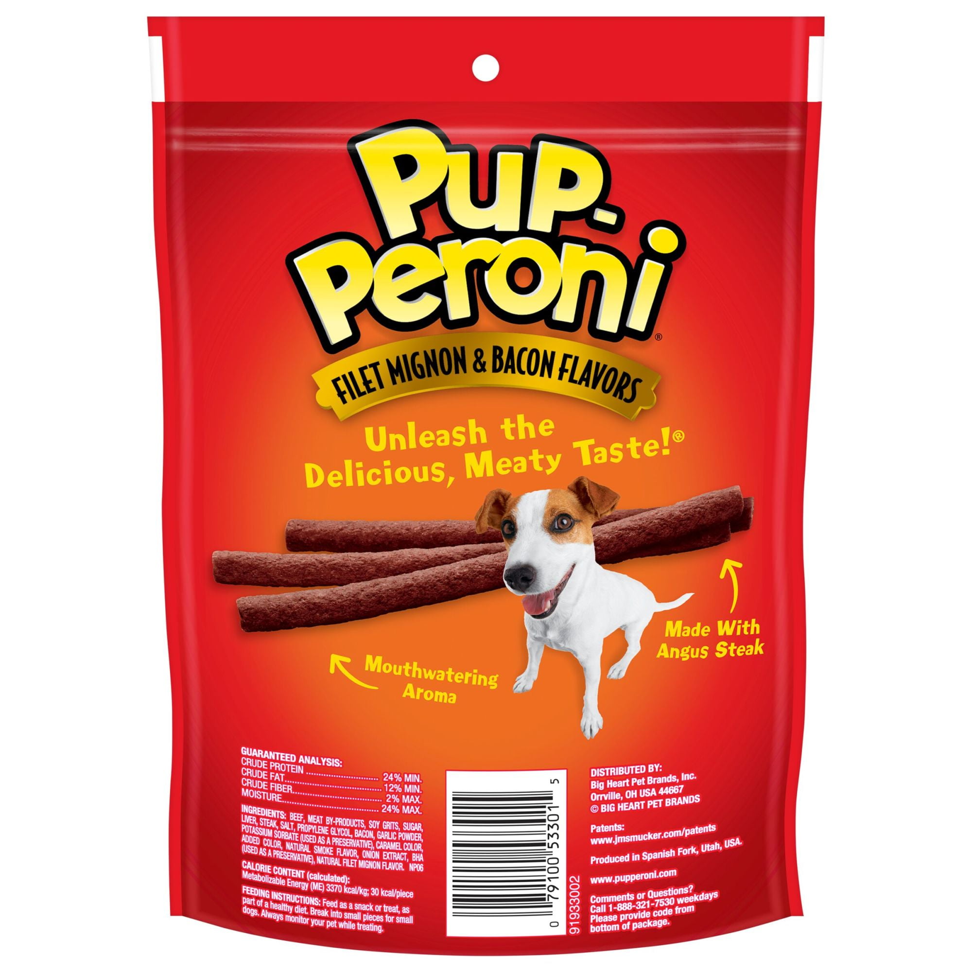 Buy PupPeroni Filet Mignon & Bacon Flavors Dog Snacks, 5.6Ounce Bag