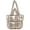 Champagne, variant on Kukuzhu Puffer Tote Bag for Women, Soft Fluffy Handbags Purse Light Down Cotton Padded Quilted Tote Bag