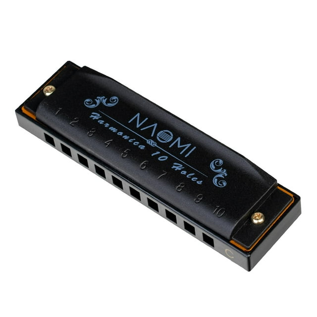 Armónica diatónica de blues Sunnimix 10 hoyos D G en estuche de transporte