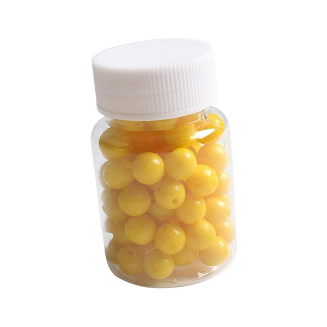 koolsoo Fly Fishing Floats Foam Floats, Round Buoyancy, Bright Color Indicators, Fishing 10mm