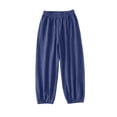 thumbnail image 7 of Lutiedan Women's Cottton Linen Capri Pants High Waisted Workout Cropped Joggers Summer Casual Athletic Gym Capris with Side Pockets, 7 of 7