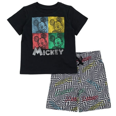 

Disney Lilo & Stitch Toddler Boys T-Shirt and Shorts Outfit Set Blue 2T