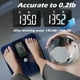 thumbnail image 4 of Báscula inteligente Lepulse con IMC, grasa corporal, masa muscular, pantalla grande de 4.68" con tendencia, báscula de composición de 22" de alta precisión con frecuencia cardíaca, báscula de baño con, 4 of 5