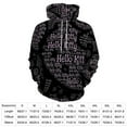 thumbnail image 4 of Hello Kitty Hoodie 3D Print Pullover Hooded Long Sleeve Sweatshirts Tops Blouse with Pocket for Mens Womens, 4 of 6