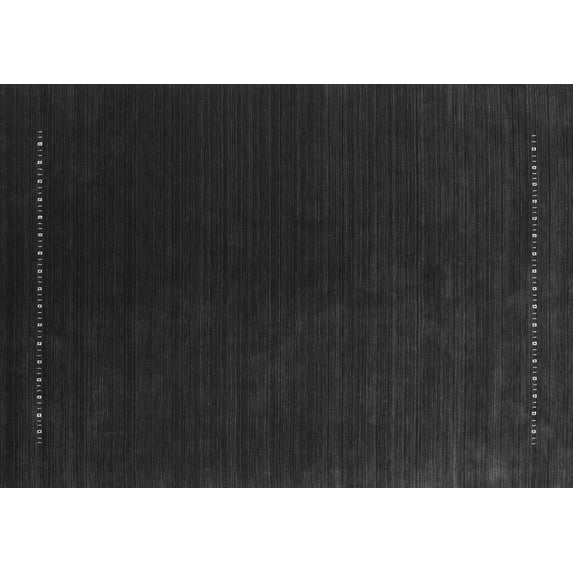 Ahgly Company Indoor Rectangle Abstract Gray Contemporary Area Rugs, 6' x 9'