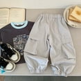 thumbnail image 7 of SGMVNU Boys Sweatpants 2-3 Years Boys Joggers Size 10-12 Summer Boys and Girls' Loose Waist Pants with Pockets Outdoor Lightweight Casual Pants Work Pants, 7 of 7