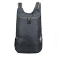 thumbnail image 1 of Mochila plegable ultraligera para exteriores, ligera, de 20 l, impermeable, para senderismo, viajes, almacenamiento, color gris, 1 of 5