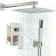 thumbnail image 1 of Regaderas para Baño Set - Dos funciones Duchas de Baño Modernas, Sistema de Ducha Inteligente Mezclador, Regadera Níquel Cepillado, Incluida Válvula Empotrada Kit, 1 of 8