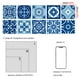 thumbnail image 4 of Cipaher Pelar y Pegar Baldosas Vinilo Pegar Baldosas para Baño Cocina Impermeable Pegatinas de Pared, 4 of 5