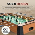 thumbnail image 6 of Hathaway Hurricane Foosball Table, 54-in, Light Cherry Finish, 6 of 7
