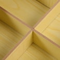 thumbnail image 4 of HONMEET Multi Compartment Change Box Cash Drawer Tray Wood Beige 1Pcs, 4 of 8