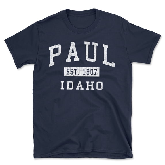 Paul Idaho Classic Established Men's Cotton T-Shirt