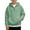 Light Green, variant on Boys Quarter Zip Pullover Long Sleeve Corduroy Shirts Oversized Sweatshirts Kids Preppy Clothes Teens Hoodie Army Green 3 Y-4 Y