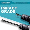 thumbnail image 3 of Juego de Adaptadores de Enchufe de Impacto Grado de Impacto Libraton, 3", 6", 12", Adaptador de Enchufe de Impacto de Taladro, Adaptador de Enchufe de Impacto, Adaptador de Enchufe de Llave de Impacto, 3 of 3
