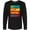AB-Black, variant on Eat Sleep Theatre Repeat Drama for Actor Long Sleeve T-Shirt