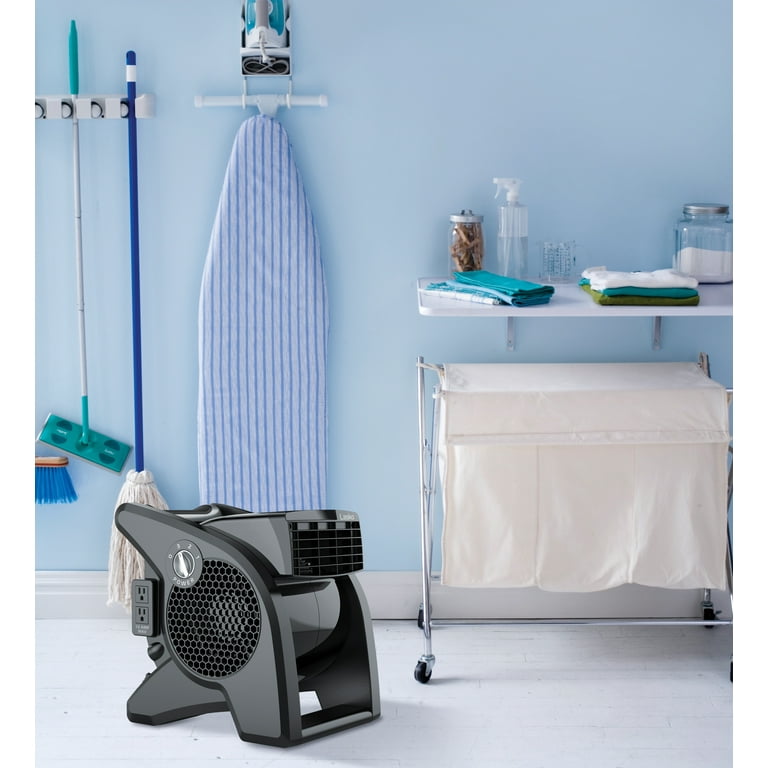 Lasko Pro Performance Pivoting High Velocity Utility Blower Fan with 3  Speeds, U15617, Black - Walmart.com