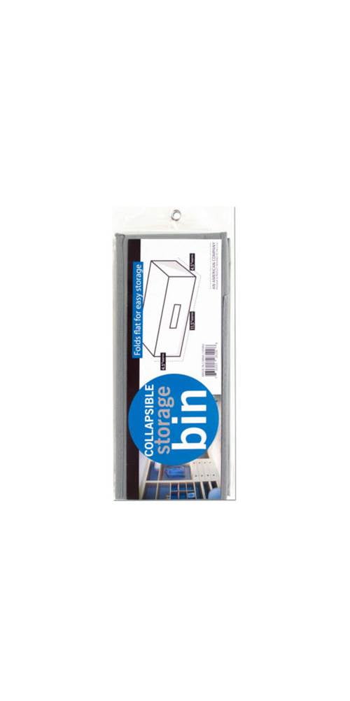 Small Collapsible Storage Bin with Handle