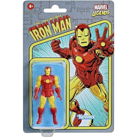 UPC: 5010993848911 | Marvel: Legends Retro 375 Collection Iron Man Kids Toy Action Figure for Boys and Girls Ages 4 5 6 7 8 and Up