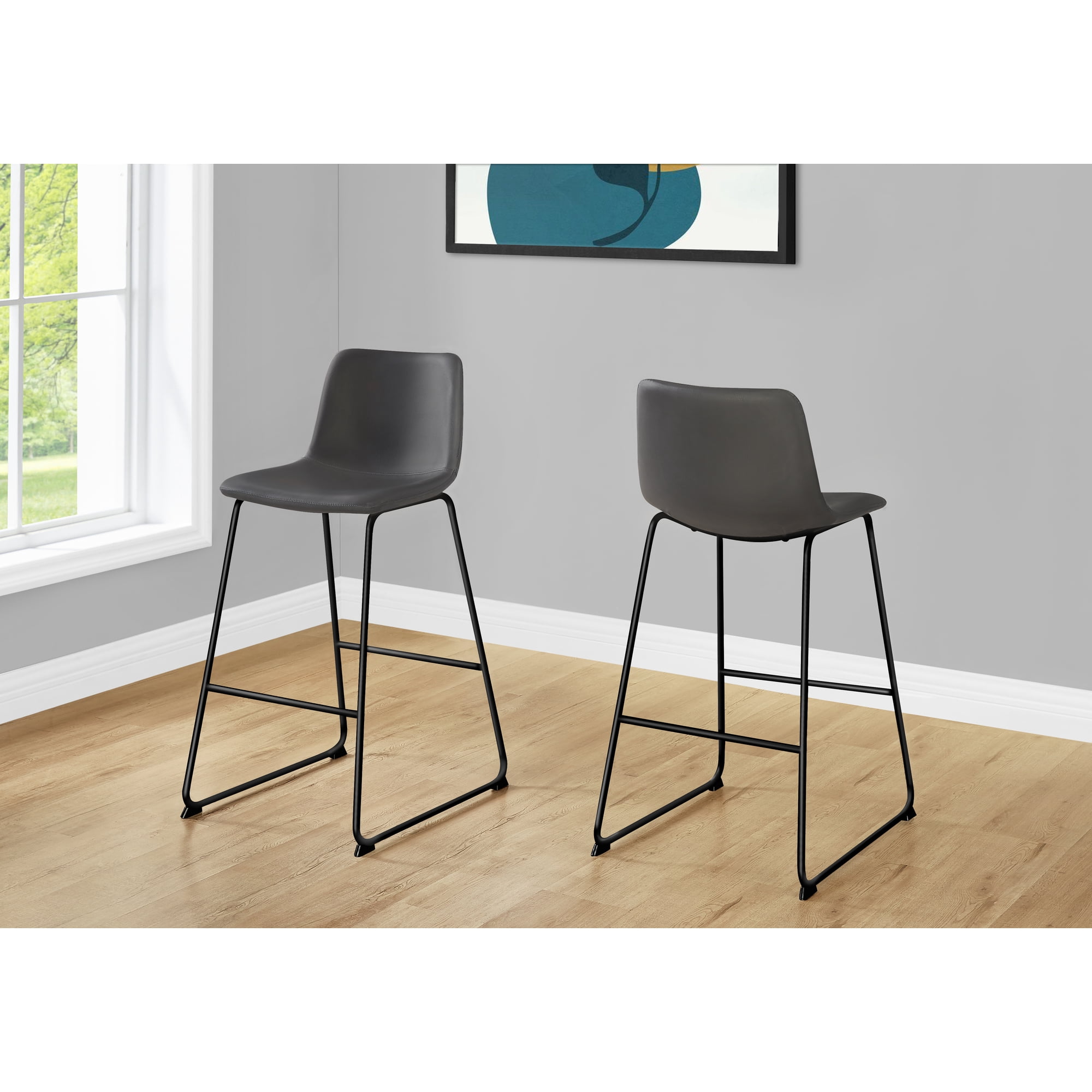 grey polyurethane bar height office product