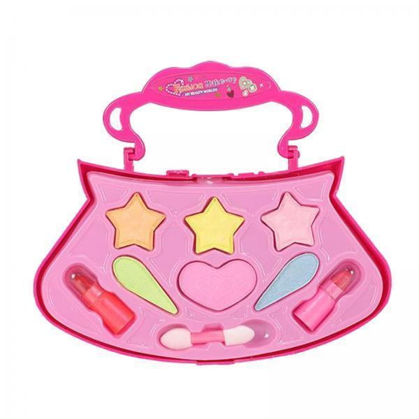 Juego de maquillaje para niñas, paleta de bolso, juego de sombra de ojos, juego de simulación, 2-3 paquetes 3 piezas