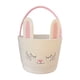 thumbnail image 2 of Cesta de conejito de Pascua Cesta de huevos de Pascua vacía para regalos de fiesta infantiles Rosa y blanco, 2 of 9