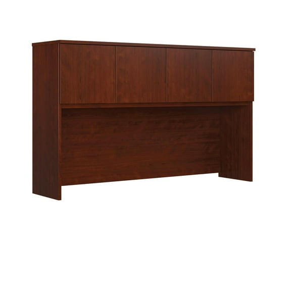 Sauder Affirm Engineered Wood 60" x 36" Hutch in Classic Cherry