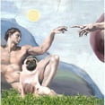 thumbnail image 2 of CafePress - Creation Pug 1 Mug - 11 oz Ceramic Mug - Novelty Coffee Tea Cup, 2 of 4