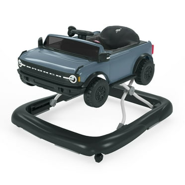Ford Bronco 4-in-1 Blue Grey Infant Baby Activity Walker with 4 Ways to Play by Bright Starts, Unisex, Newborn  