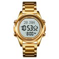 thumbnail image 1 of SKMEI Muslim Digital Watch for Prayer Qibla Compass Hijri Calendar Quran Bookmark City Selection Function, 1 of 8