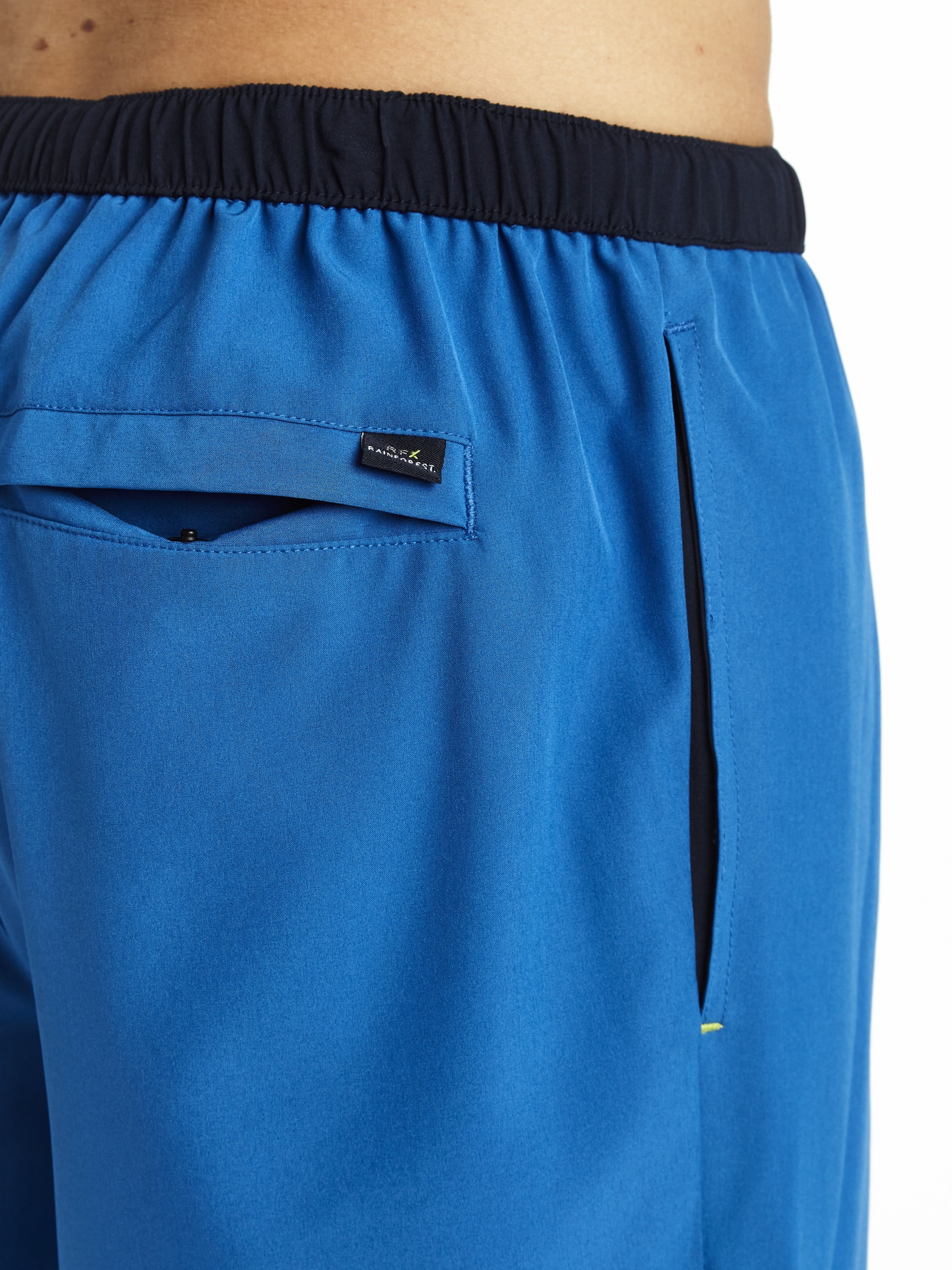 RFX Rainforest Men's Quick Dry Performance Stretch Volley Short, 7" Inseam