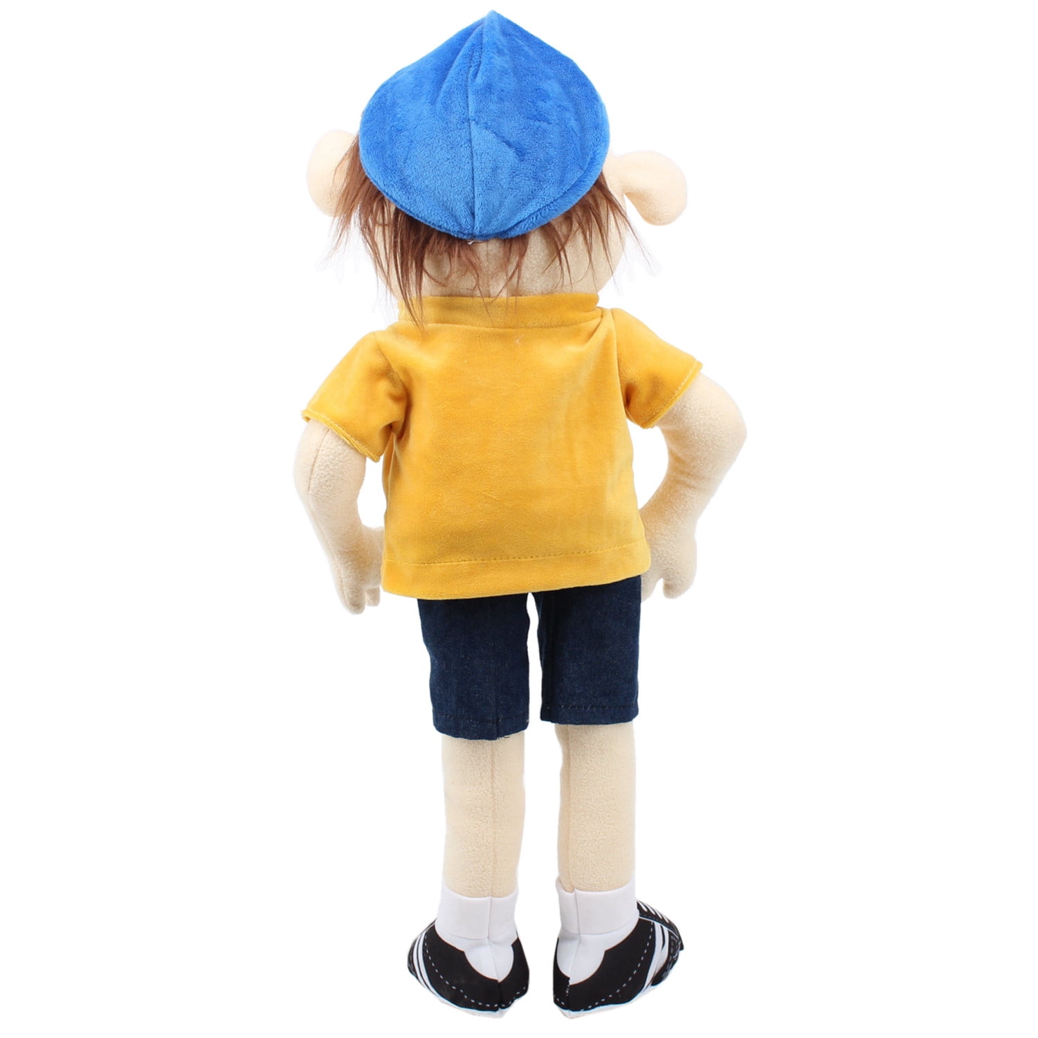 Nouveau Jeffy Hat Hand Puppet Jeffy Plush Cosplay Jouet Jeu Poupée