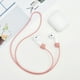 thumbnail image 2 of Titular De La Cuerda Del Auricular Correa para auriculares para AirPods 1 2 3 Pro Soporte de cuerda de silicona anti pérdida (rosa) Tmvgtek Para estrenar, 2 of 3