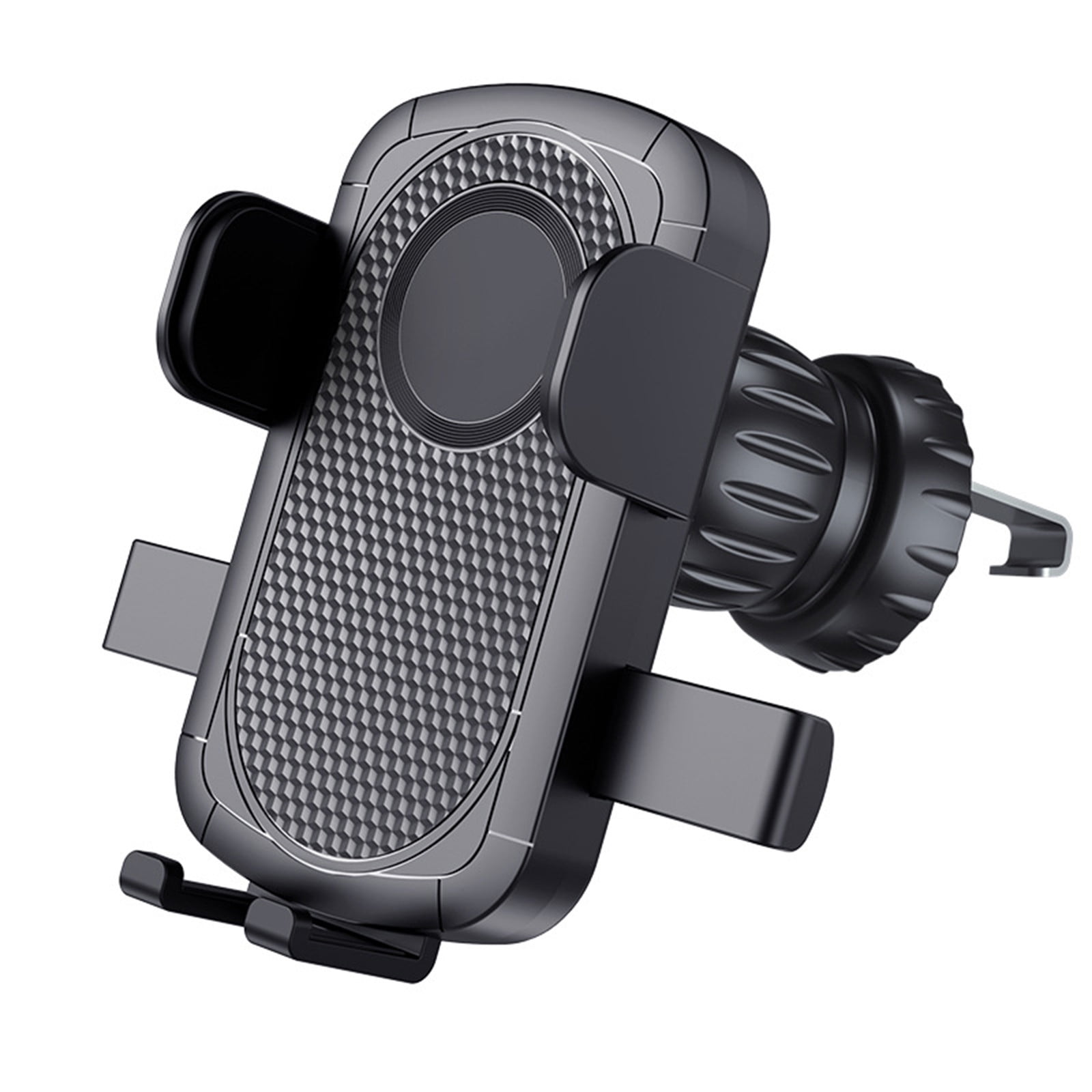 Upgrade Car Phone Holder 360 Degree Rotatable Navigation Bracket Automatic Clamping Stable Shockproof For Vehicle Mount Vent Mount Design Size 4.92X3.94X3.54In