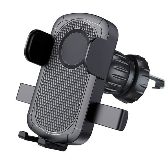 Upgrade Car Phone Holder 360 Degree Rotatable Navigation Bracket Automatic Clamping Stable Shockproof For Vehicle Mount Vent Mount Design Size 4.92X3.94X3.54In