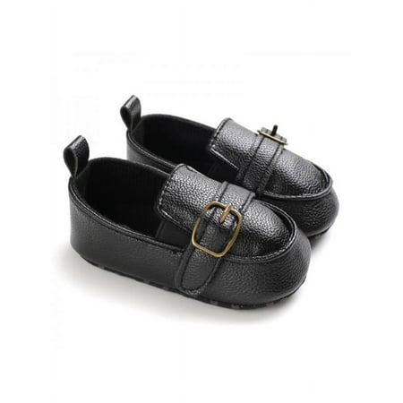 

Spring Autumn Baby Boys Breathable Anti-Slip Casual Sneakers Toddler Soft Soled PU Shoes 0-18M