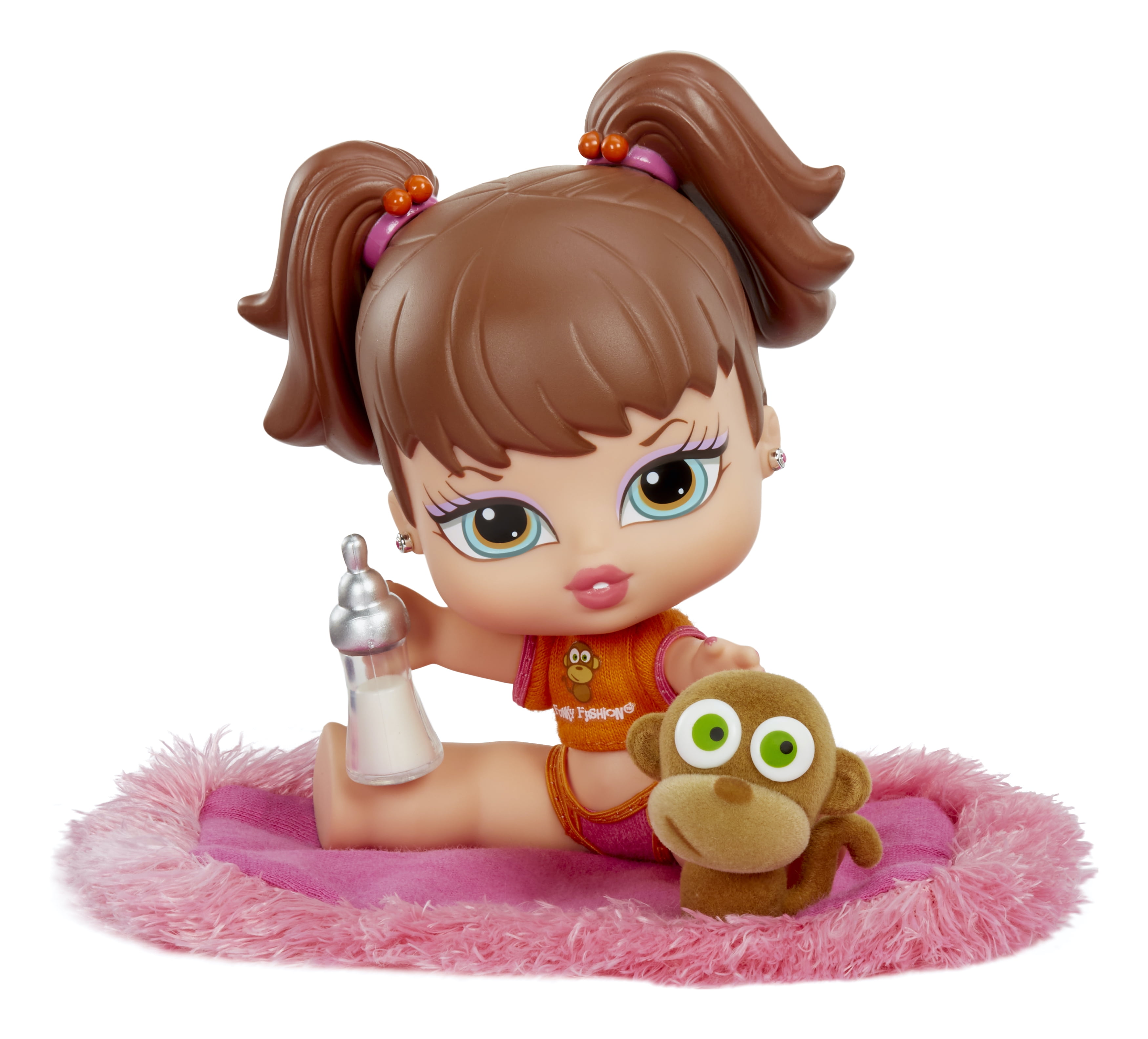 Bratz Babyz Meygan Collectible Fashion Doll with Real Fashions and Pet